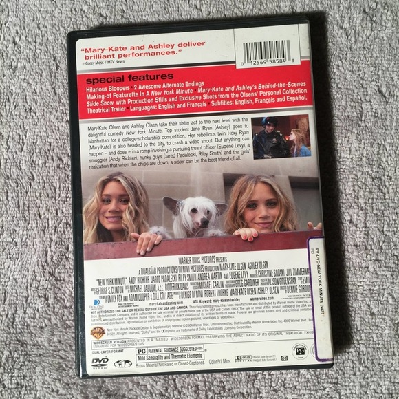 New York Minute - DVD Movie - Picture 4 of 4